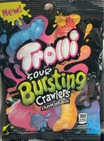 Mängden socker i Sour Bursting Crawlers