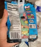 Mängden socker i Sour brite crawlers
