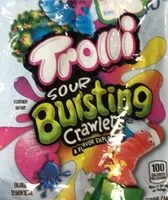 Mängden socker i Sour Bursting Crawlers
