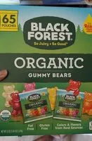 Mängden socker i Organic gummy bears