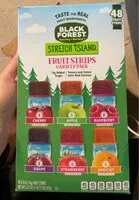 Mängden socker i Stretch Island Fruit Strips Variety Pack