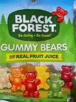 Mängden socker i Gummy bears candy