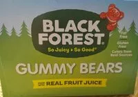Mängden socker i Black Forest Gummy Bears