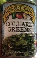 Mängden socker i Collard Greens, Seasoned