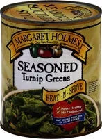Mängden socker i Seasoned turnip greens