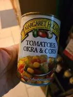 Mängden socker i Tomatoes Okra And Corn