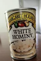 Mängden socker i White Hominy