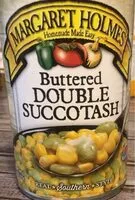 Mängden socker i Buttered Double Succotash