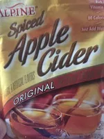 Mängden socker i Spiced Apple Cider Mix