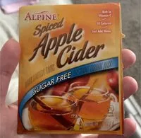 Mängden socker i Spiced apple cider