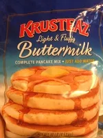 Mängden socker i Buttermilk pancake mix