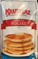Mängden socker i Krusteaz Professional Buttermilk Pancake Mix