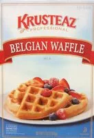 Mängden socker i Belgian waffle mix