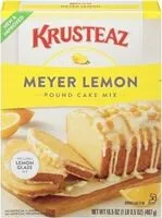 Mängden socker i Pound cake mix