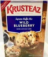 Mängden socker i Supreme Muffin Mix, Wild Blueberry