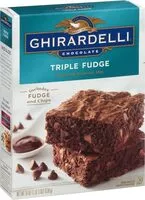 Mängden socker i Triple fudge brownie mix