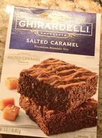 Mängden socker i Salted caramel brownie mix