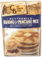 Mängden socker i Pancake mix