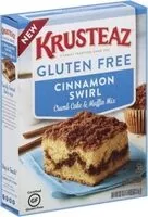Mängden socker i Gluten free cinnamon swirl crumb cake & muffin mix