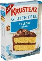 Mängden socker i Gluten free yellow cake mix