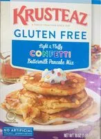 Mängden socker i Gluten free buttermilk pancake mix confetti