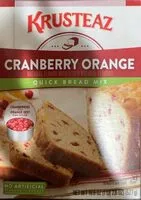 Mängden socker i Cranberry Orange bread mix