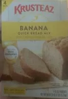 Mängden socker i Banana quick bread mix