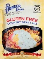 Mängden socker i Gluten free country gravy mix