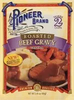 Mängden socker i Roasted beef gravy mix