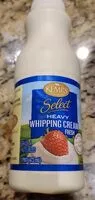 Mängden socker i Heavy whipping cream