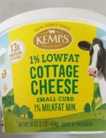 Mängden socker i 1% lowfat cottage cheese