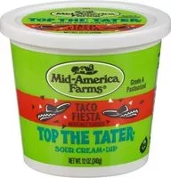 Mängden socker i Top The Tater Sour Cream-Dip