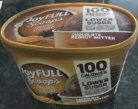 Mängden socker i Joyful scoops frozen yogurt chocolate peanut butter