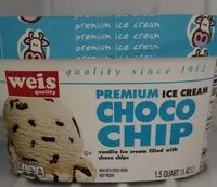 Mängden socker i Premium ice cream Choco Chip