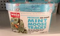 Mängden socker i Mint Moose Tracks Premium Ice Cream