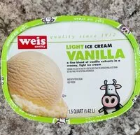 Mängden socker i Light Vanilla Ice Cream