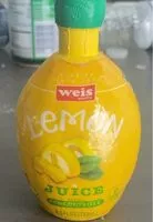 Mängden socker i Lemon juice from concentrate