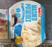 Mängden socker i mashed potatos