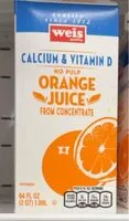 Mängden socker i 100% Orange Juice