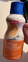Mängden socker i Creamer hazelnut