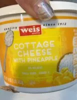 Mängden socker i Pineapple cottage cheese