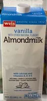 Mängden socker i Vanilla almond milk