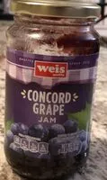 Mängden socker i Concord Grape Jam