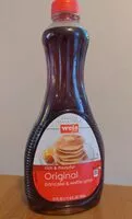 Mängden socker i Original Pancake & Waffle Syrup