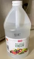 Mängden socker i White Distilled Vinegar