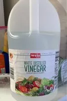 Mängden socker i White Distilled Vinegar