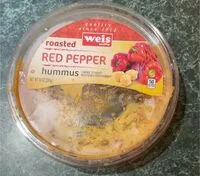Mängden socker i Roasted red pepper hummus