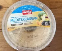 Mängden socker i Mediterranean hummus