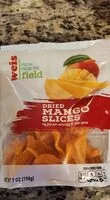 Mängden socker i Dried mango slices