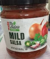 Mängden socker i Organics mild organic salsa